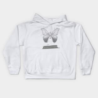 I Am Like A Butterfly Kids Hoodie